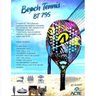Raquete de Beach Tennis Carbono BT 795 Acte - Colorido - 3