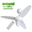 Ver imagem 2 de Ventilador de Teto Inverter Wind Branco com Controle Remoto Bivolt E-27 Ventisol