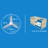Ventilador de Teto Inverter Wind Branco com Controle Remoto Bivolt E-27 Ventisol - 5