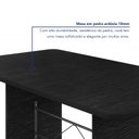 Ver imagem 5 de Conjunto Sala de Jantar 6 Lugares Mesa Tampo Ardósia Indiano 140x75cm Isabela