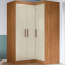 Ver imagem 2 de Guarda Roupas Modulado de Canto Madrid com 3 Portas Maxel