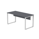 Ver imagem 6 de Mesa Madeira M150/70P25TUB 150cm Industrial Grafito e Cinza
