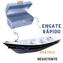Ver imagem 6 de Churrasqueira Para Barco A Bafo Com 04 Espetos