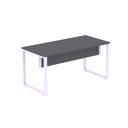 Ver imagem 3 de Mesa Madeira M150/70P25TUB 150cm Industrial Grafito e Lilas Cinza