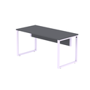 Ver imagem 6 de Mesa Madeira M150/70P25TUB 150cm Industrial Grafito e Lilas Cinza