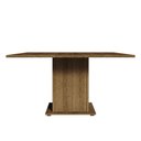 Ver imagem 3 de Mesa de Jantar Madesa Quadrada Tampo de Madeira 5286A Rustic