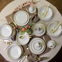 Ver imagem 2 de Prato Fundo Bio Vanilla 25cm Orgânico Cerâmica Porto Brasil 830ml Mesa Posta Caldos