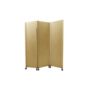 Biombo New Design 3 Folhas C/ 06 Rodinhas