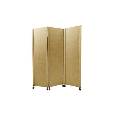 Biombo New Design 3 Folhas C/ 06 Rodinhas