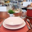 Ver imagem 4 de Kit 4 Pratos Fundo 22,5cm Ryo Pink Porcelana Oxford