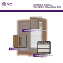 Ver imagem 4 de Guarda Roupa Solteiro 2 Portas Deslizantes 2 Gavetas Istambul B74 Nature Avelã - Henn - Briz
