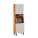 Ver imagem 1 de Paneleiro Itatiaia Cinamomo e Off White 4 Portas Vegas