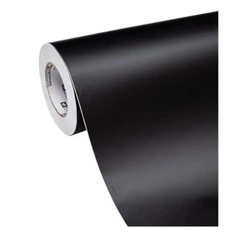 Adesivo Lousa Quadro Negro 2 Metros Papel Parede Contact Kit Completo com Giz 2m X 45cm Preto