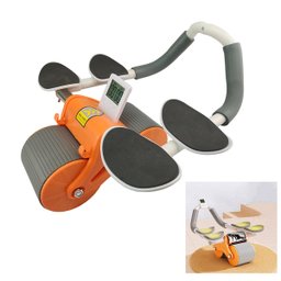 Rolo Abdominal Exercicio Roda Ombro Musculaçao Braço Lombar Costas Abdomen Treino Academia Fortaleci - 1