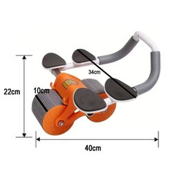 Rolo Abdominal Exercicio Roda Ombro Musculaçao Braço Lombar Costas Abdomen Treino Academia Fortaleci - 11
