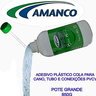 Cola Adesiva Para Cano e Tubo pvc Pote Grande 850G Profissional Amanco - 3