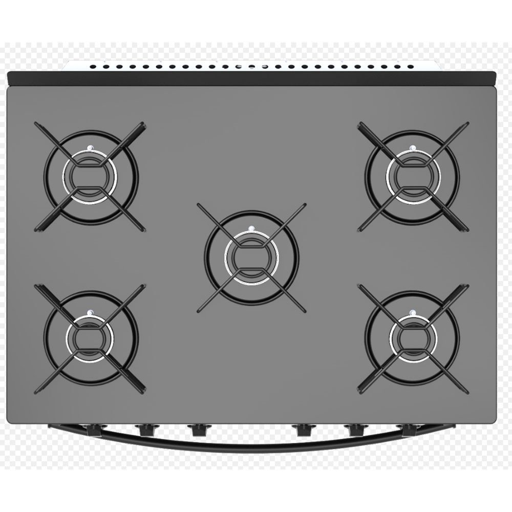 Fogão Ares Glass 5 Bocas com Forno 94 Litros Realce - 3