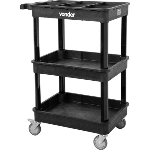 Carro para Ferramentas com 3 Bandejas Cfv040 Vonder