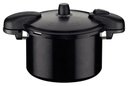 Ver imagem 1 de Panela de Pressão Valência Black Preto 24 Cm 7 L Tramontina