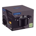 Ver imagem 6 de Panela de Pressão Valência Black Preto 24 Cm 7 L Tramontina
