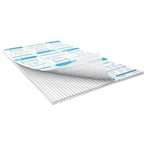 CHAPA DE POLICARBONATO ALVEOLAR CRISTAL 2,10X3,00X6MM