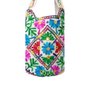 Max Bolsa Indiana Tiradicional Bordada a Linha Loja da Índia Max Bolsa Bordada Indiana - 2