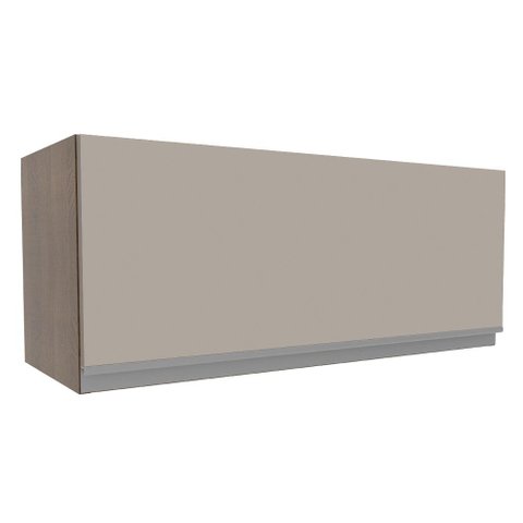 Armário Aéreo Madesa Glamy 80 Cm 1 Porta Suspensa - Rustic/crema