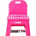 Ver imagem 5 de Banqueta Plástica Dobrável 220mm Rosa C/encosto