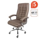 Ver imagem 2 de Kit 6 Cadeiras Escritório Presidente Ergonômica NR17 e Molas Office Oslo