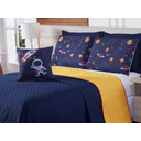 Ver imagem 3 de Super Novidade Cobre Leito Astronauta Queen 7 Pecas – Dupla Face