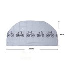 Ver imagem 5 de Capa Bicicleta Cobrir Bike Ergometrica Impermeavel Scooter Multiuso Aro 24 26 29 Universal Forrada