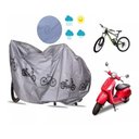 Ver imagem 7 de Capa Bicicleta Cobrir Bike Ergometrica Impermeavel Scooter Multiuso Aro 24 26 29 Universal Forrada