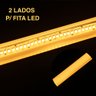 Perfil Alumínio Sobrepor P/ 2 Leds 200cm 200cm - 3