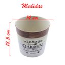 Ver imagem 2 de Kit 10 Mini Vasos de Planta Cachepot Estampados Decorados 12,5cm