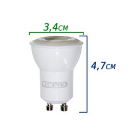 Kit 3x Lâmpada Led Mini Dicroica Bella Lp173c Dimerizável 4w St825 - 2