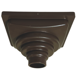 Ralo Anti Odor Inox 304 Modelo 15x15 Bolinha Tela e Coletor Marrom Saída Adapt de 40mm até 100mm - 6