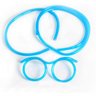 Kit 5 Óculos Canudo Divertido Reutilizável Flexível Festa Aniversário - 2