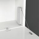 Ver imagem 3 de Articulador para Porta Basculante Abertura para Baixo Junior D 140n Cinza Hafele 01 Conjunto