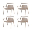 Ver imagem 3 de Conjunto 4 Poltronas Cadeira Jardim Litorânea Enjoy Rivatti