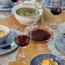 Ver imagem 2 de Decanter de Vinho Vidro 1,5l e 4 Taças de Cristal Bohemia Sommelier 580ml para Degustação