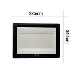 Kit 10 Refletor Led Holofote 600w Ip66 Luz Fria Alta Potência Quintal Jardim Espaços Grandes - 3
