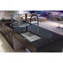 Ver imagem 2 de Cuba de Embutir Quadratino 700 Aço Inox Escovado - Debacco