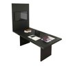 Mesa Reunião 220cm X 100cm e Painel para Tv até 37 Polegadas Cor:preto - 2