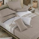 Ver imagem 1 de Colcha King com Almofada 300 Fios Panamá - Marken Fassi Azul