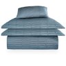 Colcha King com Almofada 300 Fios Panamá - Marken Fassi Azul - 2
