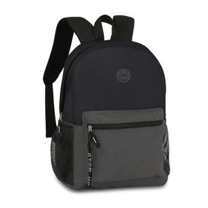 MOCHILA BOLSA CASUAL UNISSEX MODERNA ESTILOSA PREMIUM:Preto