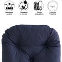 Ver imagem 5 de Almofada Impermeável P/cadeira de Área e Jardim Tam.120x60