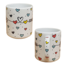 Ver imagem 7 de Kit Jogo 6 Canecas 300ml Feliz Aniversário - Porcelana