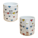 Ver imagem 6 de Kit Jogo 6 Canecas 300ml Feliz Aniversário - Porcelana