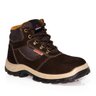 Coturno de Segurança em Couro Nobuck Marrom Denver Pro com Bico de Pvc - Bracol 38 - 1